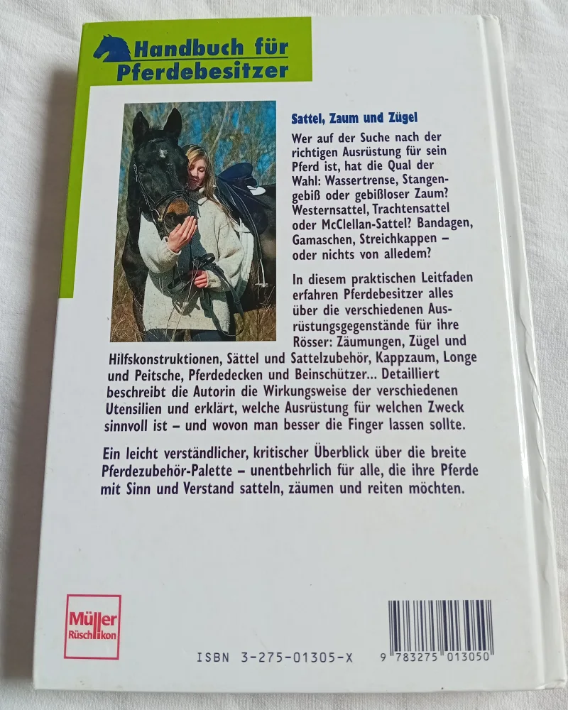 Buch Die richtige Ausrüstung für mein Pferd