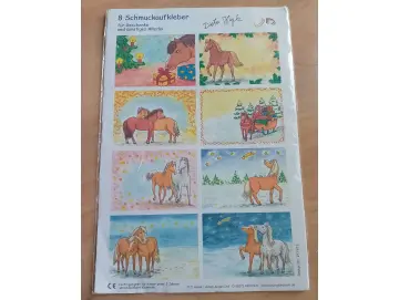 8 Schmuckaufkleber