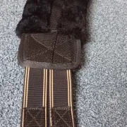 Showmaster Kunstfell-Sattelgurt 100 cm