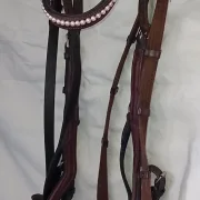 Rambo Micklem Competition Trense, Gr. WB, braun, inkl. Zügel