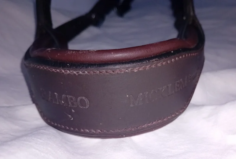 Rambo Micklem Competition Trense, Gr. WB, braun, inkl. Zügel